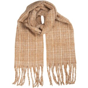 Juleeze JZSC0837CH Schal 50x210 cm braun