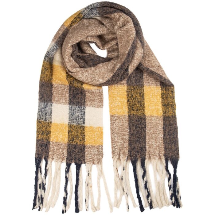 Juleeze JZSC0838Y Шарф женский 50x210 см желтый