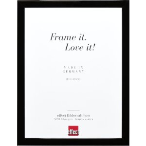 Effect Holz-Bilderrahmen Profil 43 mittelbreit Massivholz viele Farben wählbar