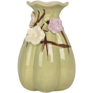 Clayre & Eef 6CE2316 Vase Ø 10x14 cm Grün...
