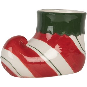 Clayre & Eef 6CE2317 Dekoration Blumentopf 15x8x10 cm...