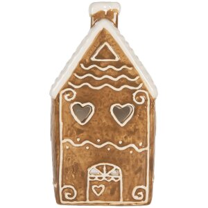 Clayre & Eef 6CE2324 Teelichthalter Haus 11x9x21 cm