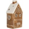 Clayre & Eef 6CE2324 Teelichthalter Haus 11x9x21 cm