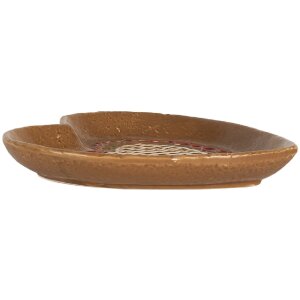 Clayre & Eef 6CE2325 Kleiner Teller 17x17x3 cm