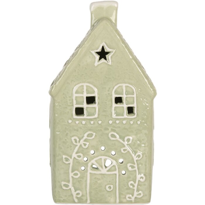 Clayre & Eef 6CE2328 Teelichthalter Haus 11x9x21 cm