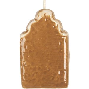 Clayre & Eef Декоративный подвес Дом 4x4x6 см, керамика