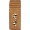 Clayre & Eef 6CE2341 Teelichthalter Haus 8x7x16 cm