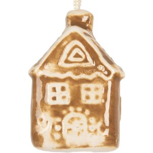 Clayre & Eef 6CE2342 Dekoration Anhänger Haus...