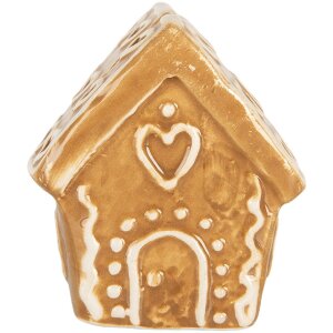 Clayre & Eef 6CE2350 Kartenhalter Haus 5x4x6 cm