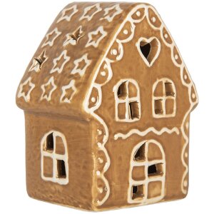 Clayre & Eef Декоративный домик с LED 8x6x11 см