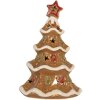 Clayre & Eef 6CE2362 Teelichthalter Weihnachtsbaum 11x8x17 cm