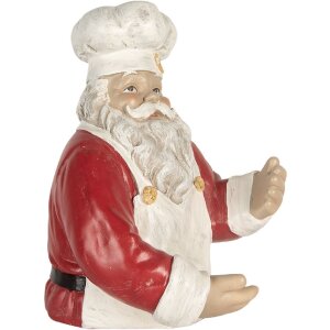 Clayre & Eef 6PR5750 Flaschenhalter Weihnachtsmann...