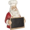 Clayre & Eef 6PR5751 Dekoration Weihnachtsmann 24x16x30 cm