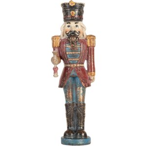 Clayre & Eef 6PR5758 Dekoration Nussknacker 7x6x21 cm...