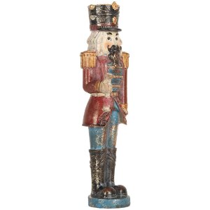 Clayre & Eef 6PR5758 Dekoration Nussknacker 7x6x21 cm...