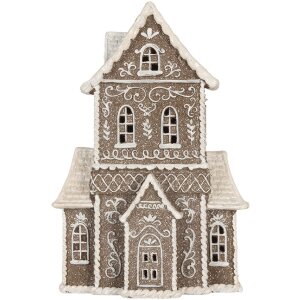 Clayre & Eef Декоративный домик с LED 23x11x33 см