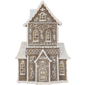 Clayre & Eef Декоративный домик с LED 23x11x33 см