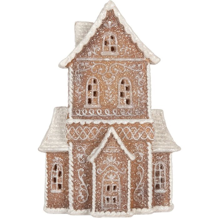 Clayre & Eef Декоративный домик со светодиодами 16x8x23 см