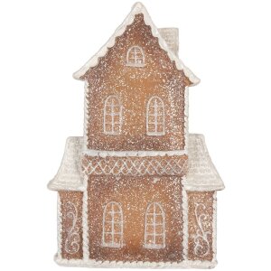 Clayre & Eef Декоративный домик со светодиодами 16x8x23 см