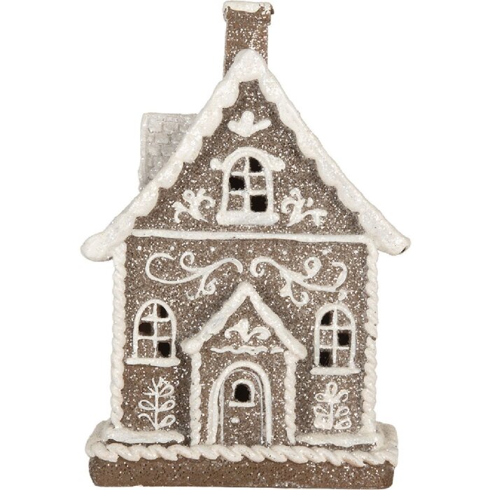 Clayre & Eef Декоративный домик с LED 16x10x23 см