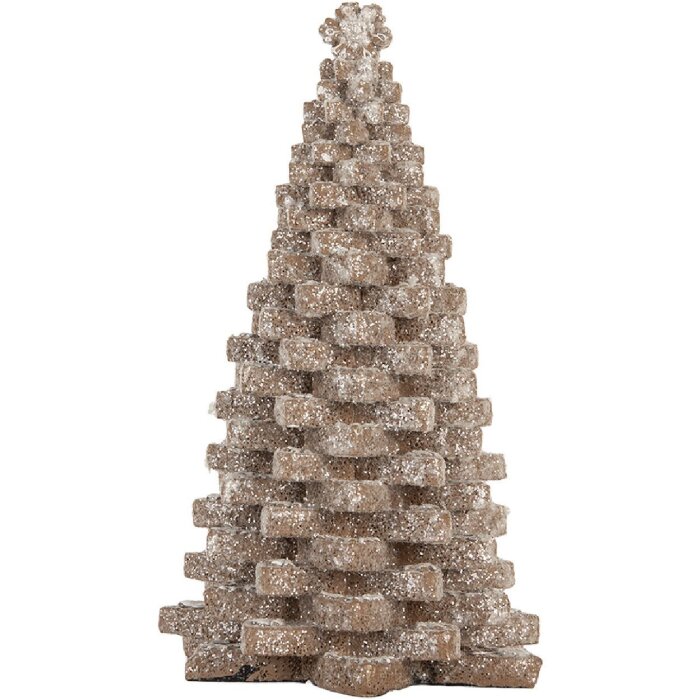 Clayre & Eef Декоративное Рождественское дерево 15x15x25 см