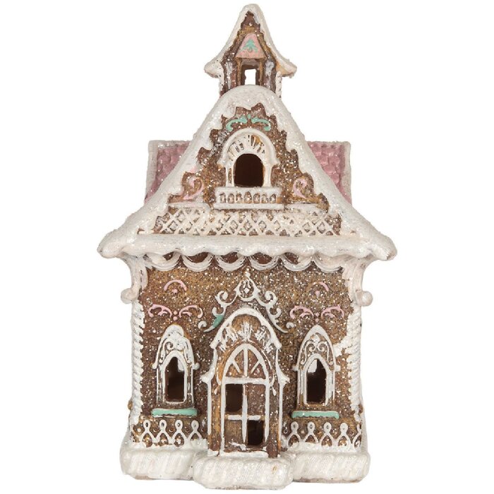 Clayre & Eef Декоративный дом с LED 16x15x25 см