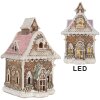 Clayre & Eef Декоративный дом с LED 16x15x25 см