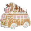 Clayre & Eef 6PR5837 Dekoration Bus mit LED 31x12x23 cm