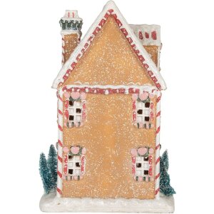 Clayre & Eef Декоративный дом с LED 17x12x25 см