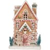 Clayre & Eef Декоративный дом с LED 17x12x25 см