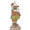 Clayre & Eef Санта Клаус с LED 15x13x32 см
