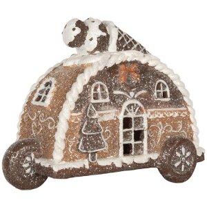 Clayre & Eef Декоративный домик с LED 21x11x16 см