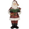 Clayre & Eef 6PR5863 Санта Клаус с книгой 10x10x21 см