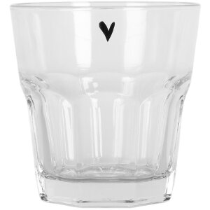 Clayre & Eef BHSGL0011 Стакан для напитков 8x8 см 150 мл Прозрачный