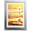FramesFactory California Фоторамка 15x21 см серебристая с акриловым стеклом