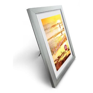FramesFactory California Фоторамка серебристая 18x24 см с акриловым стеклом