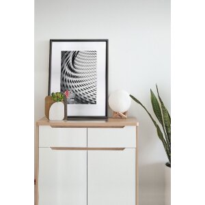 Деревянная фоторамка FramesFactory Finger 30x40 см черная с акриловым стеклом