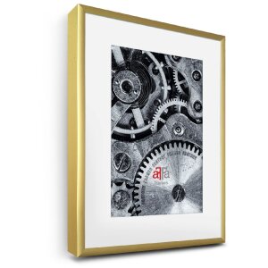 FramesFactory Алюминиевая фоторамка 15x21 см золотая