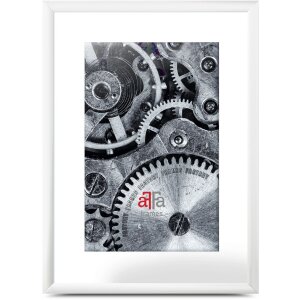FramesFactory Алюминиевая рамка 13x18 см белая с...