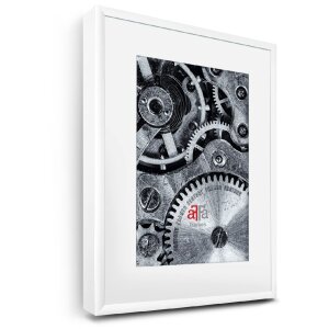 FramesFactory Алюминиевая рамка 13x18 см белая с акриловым стеклом