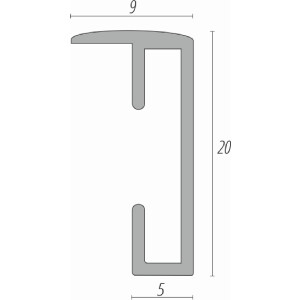 FramesFactory Алюминиевая рамка 60x80 см белая с акриловым стеклом