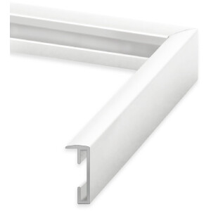 FramesFactory Алюминиевая рамка 60x80 см белая с акриловым стеклом