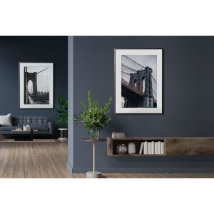 FramesFactory Алюминиевая рамка 61x91,5 см черная