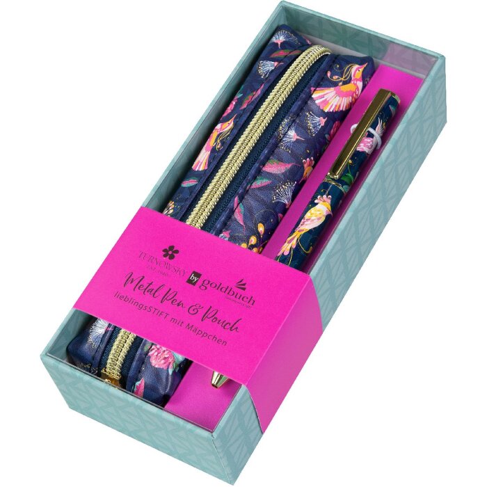 Goldbuch Set lieblingsSTIFT & Mäppchen Tropical