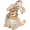 Clayre & Eef 6PR5485 Dekoration Kaninchen 6x5x7 cm Beige & Braun