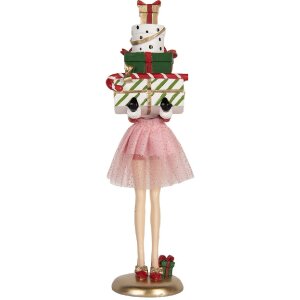 Clayre & Eef Декоративная фигура Женщина 10x10x36 см...