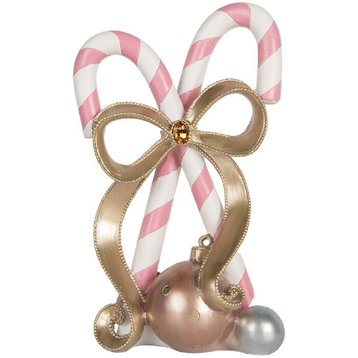 Clayre & Eef Декоративная трость "Зукерштабе" 19x14x30 см Розовое Золото