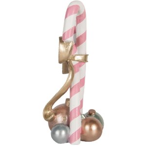 Clayre & Eef Декоративная трость "Зукерштабе" 19x14x30 см Розовое Золото