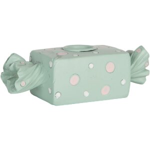 Clayre & Eef 6PR5778BL Kerzenständer 14x6x4 cm...