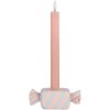 Clayre & Eef 6PR5778P Kerzenständer 14x5x5 cm rosa-blau